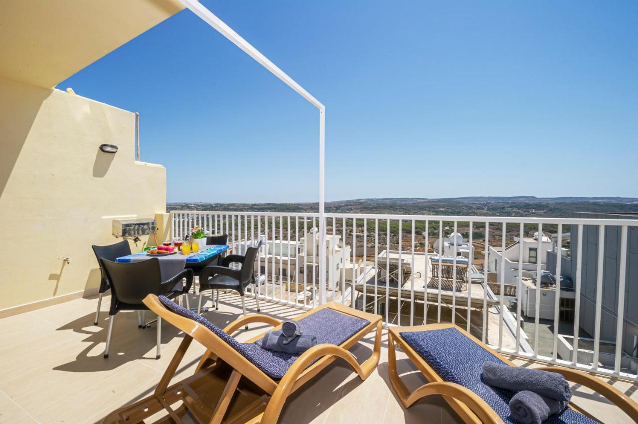 Apartman Summer Breeze With Terrace With Panoramic Views - By Getawaysmalta Mellieħa