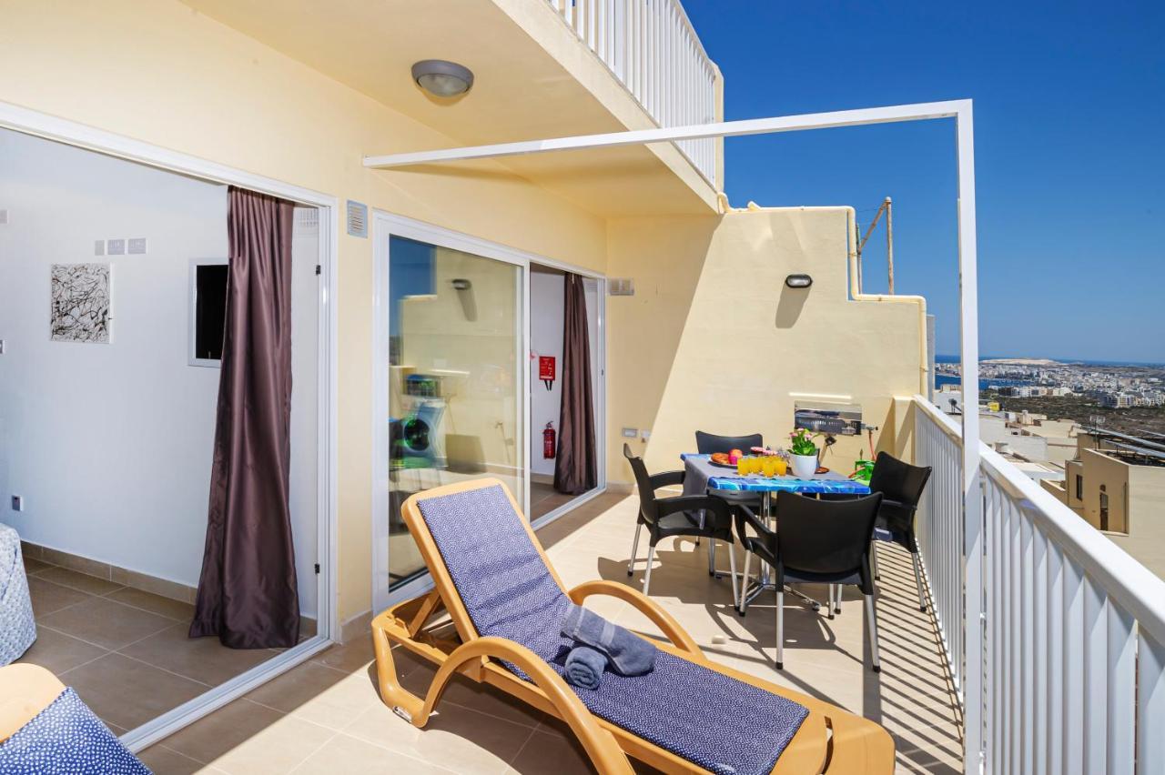 Apartman Summer Breeze With Terrace With Panoramic Views - By Getawaysmalta *